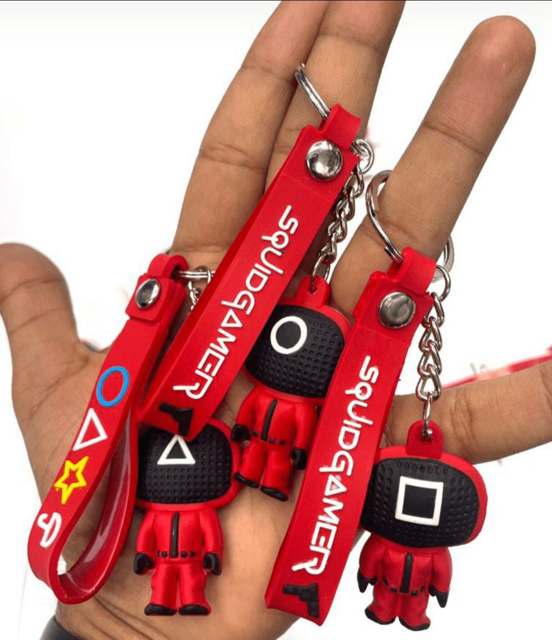 Squid Game PVC Keychains